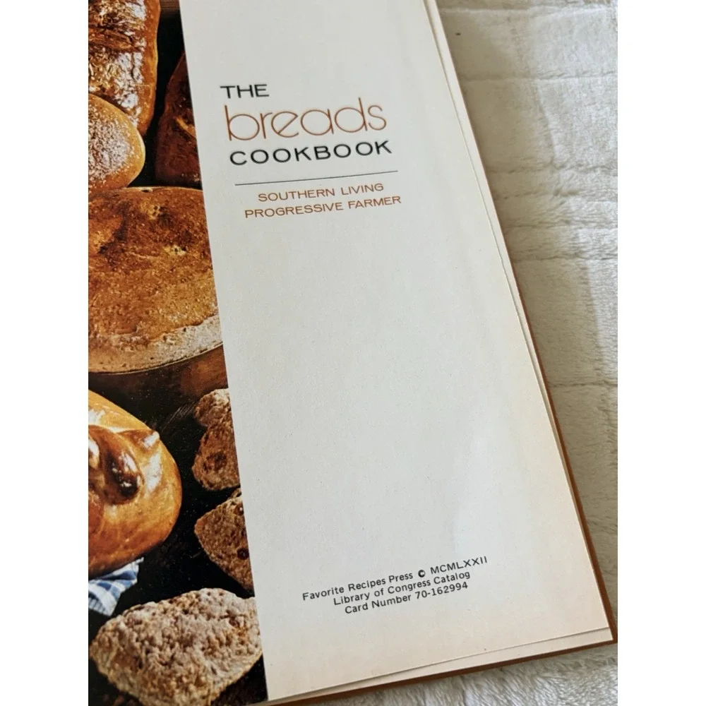 Southern Living Cookbook Lot Of 2 Breads / Pies And Pastries 1972 Vintage